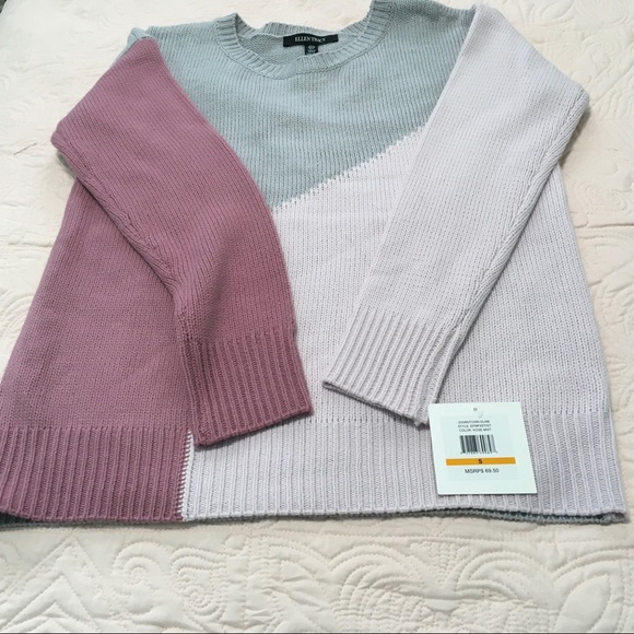 Ellen Tracy — Rose Mist Pull-On Sweater - Picture 4 of 7